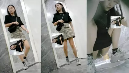 Toilet sneak fear super high value beauty selection voyeur