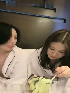 Girlfriends show their hairless pink pussy with fingers, rub it, ride on the face and lick the pussy with a vibrator in the middle and rub each other