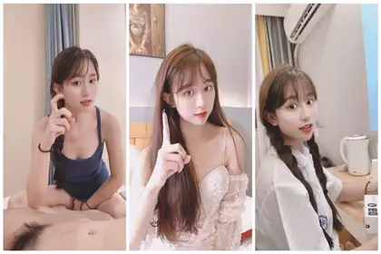 Recently, a very popular beauty with amazing appearance (no stars) WeChat welfare group private photo with handsome guy large-scale video