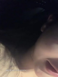 Sexy big milk sister at night and friends driving outdoor car shock, licking big cock riding front and back peristalsis, moaning and wheezing climax shot on the stomach
