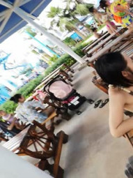 Water playground peeping two bikini beautiful beauty tits short hair girl delicate nipples are really beautiful