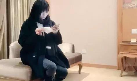 The new beautiful lady with big breasts, beautiful legs and good figure was fucked and her panting sound was too tempting