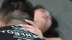 Wife swapping, 4P, lewd passion, one person, one glasses girl riding, slapping sound, pleasant and loud screaming