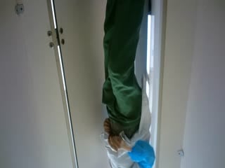 The latest private master in April❤️The wall has eyes⭐⭐Original toilet shot⭐⭐⭐Peeping at the lewd pussy of the pure goddess of flesh-colored silk