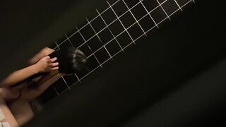 It's summer vacation. My cousin came to my house to play for a few days. I peeped at her bathing under the door. I didn't expect that I hadn't seen my cousin for a few years. Her figure was so hot.