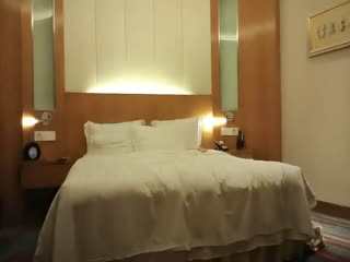 Xiaobao looks for a prostitute and they kiss and flirt with each other in sexy pajamas, exposing their breasts. He rides her hard and fucks her hard, shaking her breasts.