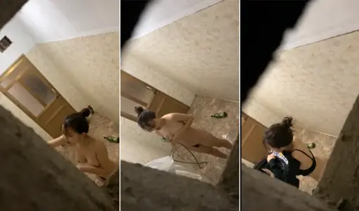 @ 20205994050 User Upload: Toilet Peeping at Neighbor Sister Bathing