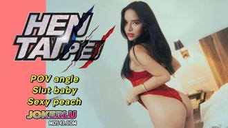 [HenTaipei_EP. 35] Ruthless Taipei Hot Hip SAO Sister and Roommate Robbing Cock Blow Backside and Wailing in Bed