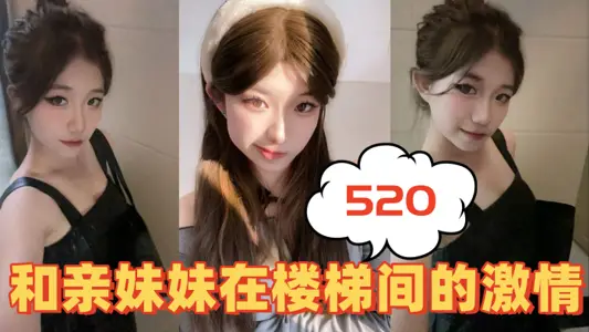 [Brother and Sister Incest] The Passion of 520 and Sister in the Stairwell
