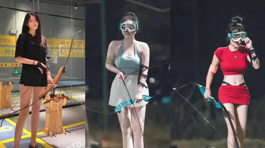 The video of the best archery lady playing and sleeping with her was exposed by melon friends.