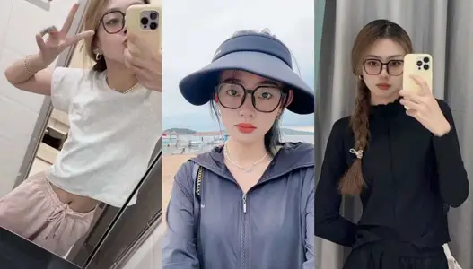Guangzhou Vocational College [Zhao Hui] Best contrast glasses sister, slim and slender hotel was violently entered by her boyfriend