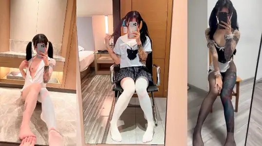 Double ponytail rune spirit little sister, petite but wild full of sex with her boyfriend video stimulation outflow