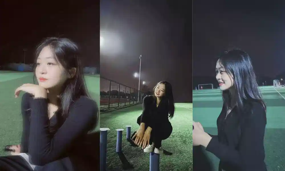 In contrast to the pure and lovely appearance of the college student bitch bitch [Huiyi], the nature of the bitch surges in the night when she comes to hand.