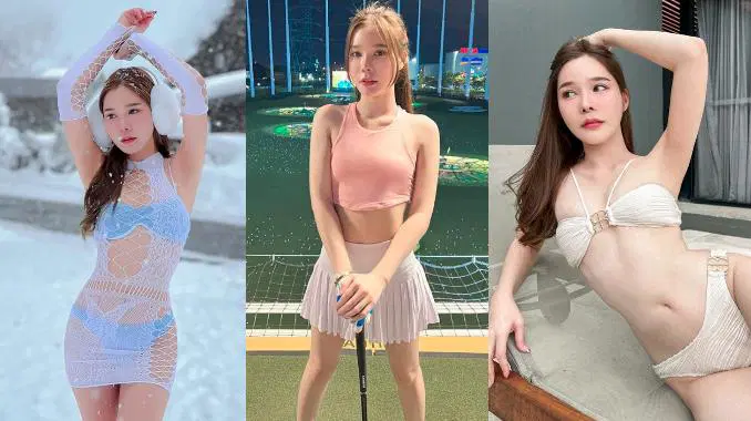 Thailand's super-beautiful net red tender model, the sexy goddess with full girlish feeling and the gold master's sex video was released