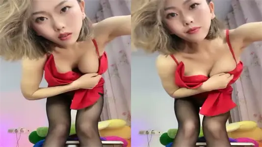 [Extreme Temptation] Crazy Girl Black Silk High Heel Loser Taught Slim Figure Wild Dildo Riding Sosy Talk