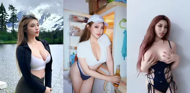 Taiwan's Giant Breast Network Huang [kitty2002102] Sex Private Shooting, Crotch Exquisite Bed Skills Wet and Slippery Cave