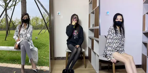 Sexy wife net red [iron tuo tuo tuo] has been recorded a large number of sex videos, stockings young woman fancy get sex coquettish body super hook people