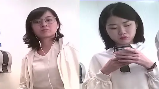 Toilet shoot new high-end office women's toilet secretly shot