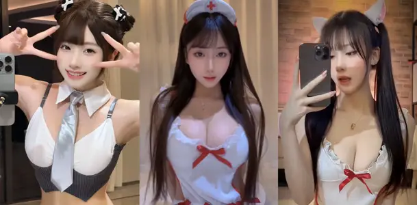 Shake the voice of millions of fans [sister milk Yao] welfare video, bee waist giant milk temptation off the charts, a variety of fun outfit show perfect curve makes people addicted