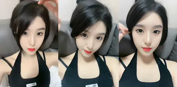 Net Huang Anchor [Youtian Da Da] Silk Foot Special Live Video Outflowed, White Silk Foot Was Licked and Sucked by Male Slaves