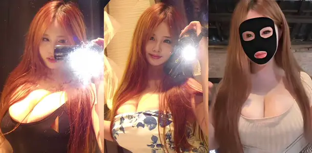 Shake the sound giant breast net red [hug pig] welfare video leaked, showing the golden master's father a double peak clip crystal rod, the child's face big milk is incomparable